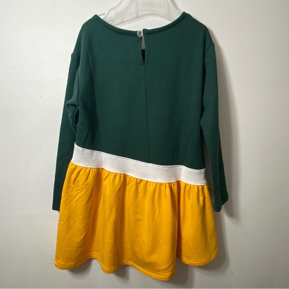 NFL Green Bay Packers Football 3T Toddler Girl’s Dress - Picture 3 of 4
